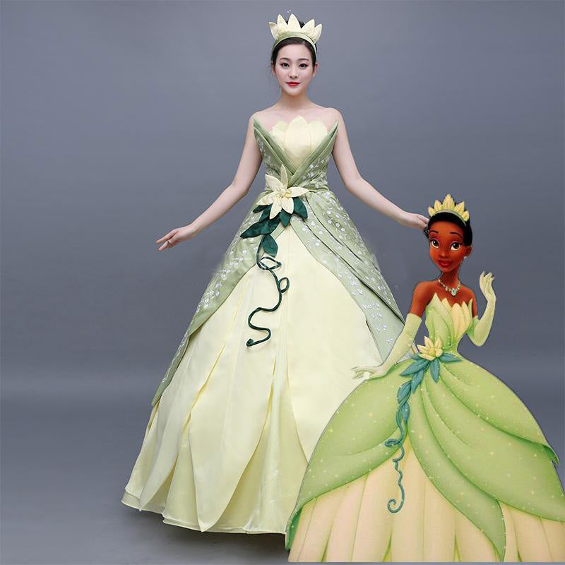 Princess and The Frog Princess Tiana Costume - CosplayFTW